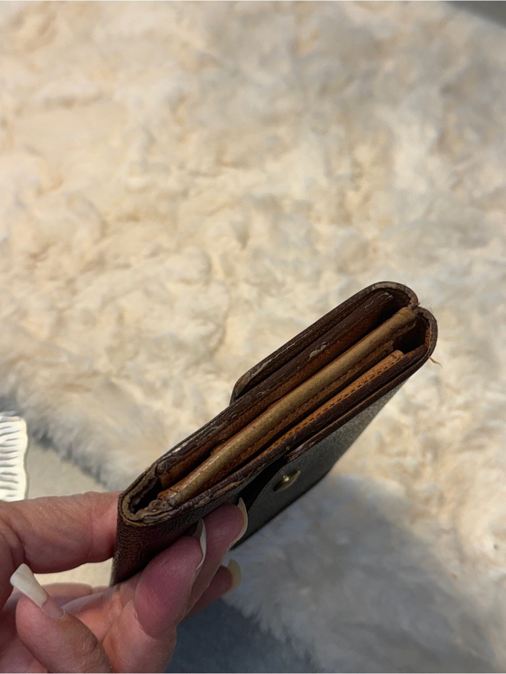 Authentic Louis Vuitton Monogram Trifold Wallet Snap Closure - Picture 4 of 15